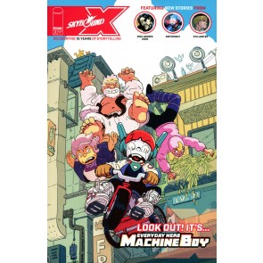 Skybound X (2021) #2 VF/NM Tri Vuong Cover Everyday Hero Machine Boy Image