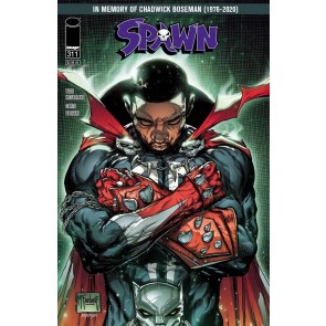 Spawn (1992) #311 NM Chadwick Boseman Tribute Variant Cover B Image Comics