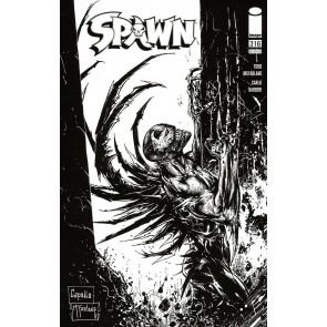 Spawn (1992) #316 NM Black & White Capullo Variant Cover Image Comics