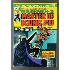 Special Marvel Edition (1971) #16 FN+ (6.5) 1st App Midnight 2nd App Shang-Chi