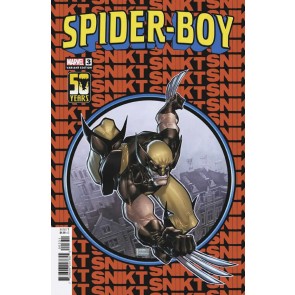 Spider-Boy (2023) #3 NM Wolverine 50th Anniversary Variant Cover
