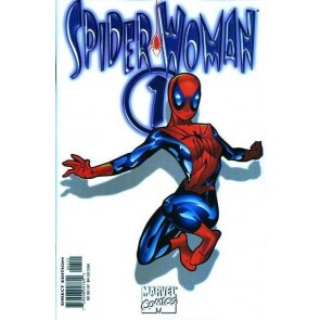 Spider-Woman (1999) #1 NM White Variant Cover w/Card