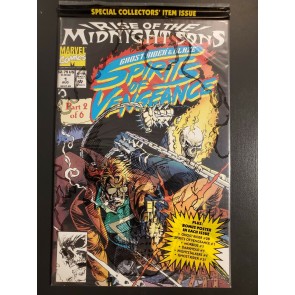 Spirits of Vengeance #1 (1992) NM (9.4) Midnight sons part 2 old stock in poly|