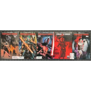 Star Wars: Crimson Reign (2022) #4 Cover Lot of 5 VF/NM Books