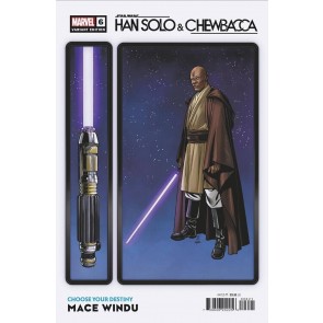 Star Wars: Han Solo & Chewbacca (2022) #6 VF/NM Mace Windu Variant Cover