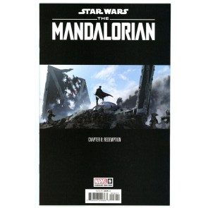 Star Wars: Mandalorian (2022) #8 VF+ Concept Art Variant Cover
