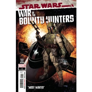 Star Wars: War of the Bounty Hunters (2021) #1 Steve McNiven Cover Boba Fett