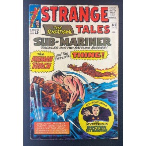Strange Tales (1951) #125 VG+ (4.5) Human Torch Thing Sub-Mariner Battle Cover