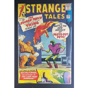 Strange Tales (1951) #124 FN- (5.5) Paste-Pot Pete New Costume; Thing Ditko