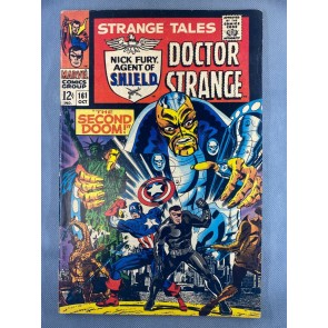 Strange Tales (1951) #161 FN- (5.5) Nick Fury Captain America Jim Steranko
