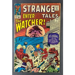 Strange Tales (1951) #134 VG (4.0) Kang The Watcher Human Torch Thing Jack Kirby