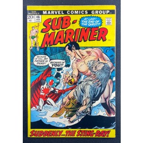 Sub-Mariner (1968) #46 FN+ (6.5) Gil Kane Gene Colan
