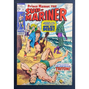 Sub-Mariner (1968) #18 FN (6.0) Marie Severin Triton