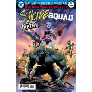 Suicide Squad (2016) #26 VF/NM Whilce Portacio Metal Tie-In Gotham Resistance