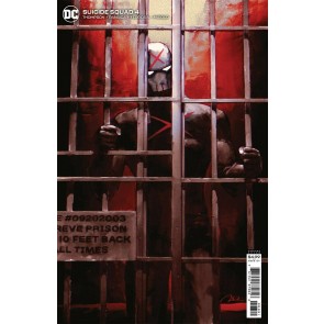 Suicide Squad (2021) #4 VF/NM Gerald Parel Red X Variant Cover