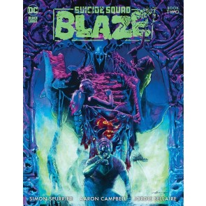 Suicide Squad: Blaze (2022) #2 of 3 VF/NM Aaron Campbell Cover Black Label