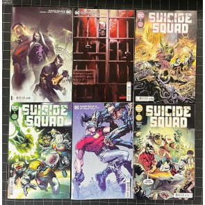 Suicide Squad (2021) #'s 2 4 8 9 13 14 Assorted Lot of 6 NM (9.4) Books