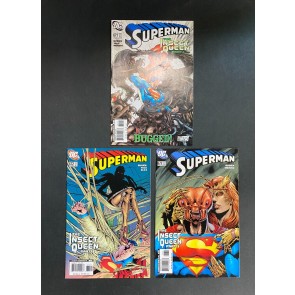 Superman (1939) #'s 671-673 FN/VF (7.0) Insect Queen Storyline Set of 3 DC