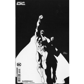 Superman (2023) #1 NM Andy Kubert 1:25 Black & White Variant Cover