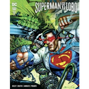 Superman vs. Lobo (2021) #1 VF/NM Simon Bisley Variant Cover Black Label