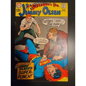SUPERMANS PAL JIMMY OLSEN #120 (1969) VF- JIMMY THE ONE PUNCH MAN NEAL ADAMS kg