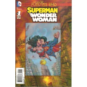 Superman/Wonder Woman (2014) #1 NM One Shot Futures End 3D Variant Cover