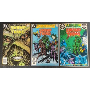 Swamp Thing (1986) #'s 49 50 Annual #1 VF (8.0) 1st App Justice League Dark Lot