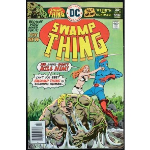 Swamp Thing (1972) #23 VF+ (8.5) Swamp Thing Reverts Back to Dr. Holland pt 1