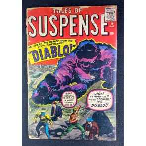 Tales of Suspense (1959) #9 FR (1.0) Jack Kirby Diablo
