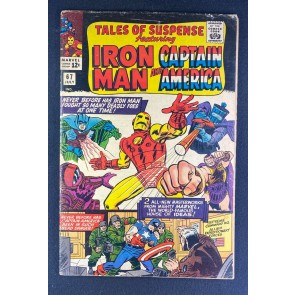 Tales of Suspense (1959) #67 VG/FN (5.0) Jack Kirby Don Heck Iron Man Red Skull