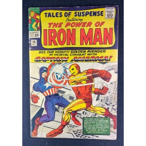 Tales of Suspense (1959) #58 VG (4.0) 2nd App Kraven Iron Man Cap Battle Cover