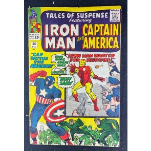 Tales of Suspense (1959) #60 VG/FN (5.0) 2nd App Hawkeye Cap Iron Man Don Heck