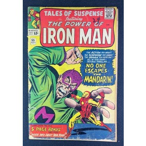 Tales of Suspense (1959) #55 GD- (1.8) Mandarin Iron Man Jack Kirby