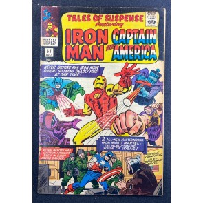Tales of Suspense (1959) #67 VG+ (4.5) Jack Kirby Don Heck Iron Man Cap