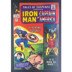 Tales of Suspense (1959) #68 FN (6.0) Red Skull Jack Kirby Iron Man Cap