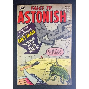 Tales to Astonish (1959) #41 GD (2.0) Ant-Man Jack Kirby Don Heck