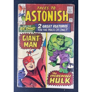 Tales to Astonish (1959) #60 VG- (3.5) Giant-Man Wasp Incredible Hulk Jack Kirby