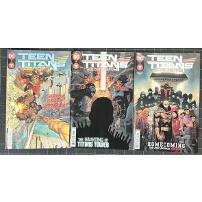 Teen Titans Academy (2021) #'s 7 8 9 VF+ Lot Rafa Sandoval Cover