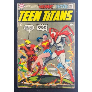 Teen Titans (1966) #21 VG- (3.5) Neal Adams Art Nick Cardy Cover Hawk and Dove