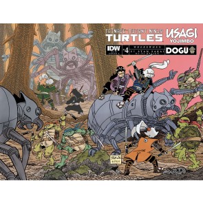 Teenage Mutant Ninja Turtles/Usagi Yojimbo: WhereWhen (2023) #4 NM Stan Sakai