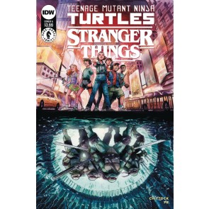 Teenage Mutant Ninja Turtles / Stranger Things (2023) #1 NM Fero Pe Cover IDW