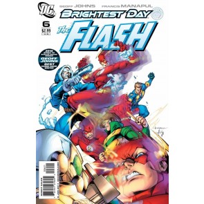 The Flash (2010) #6 VF/NM Variant Cover Brightest Day Geoff Johns
