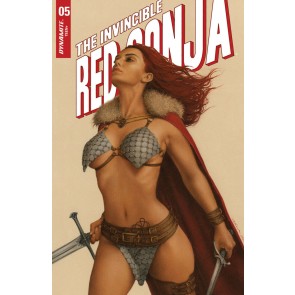 The Invincible Red Sonja (2021) #5 VF/NM Celina Variant Cover Dynamite