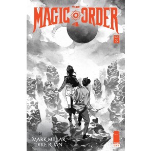 The Magic Order 4 (2023) #3 NM Dike Ruan Black and White Variant Image Comics