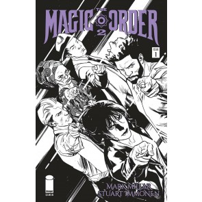 The Magic Order 2 (2021) #1 VF/NM Stuart Immonen Black White Cover Image Comics