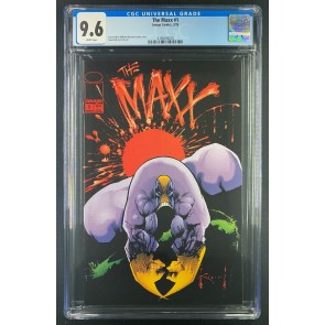 The Maxx (1993) #1 CGC Graded 9.6 NM+ White Pages Sam Keith (4398498005)