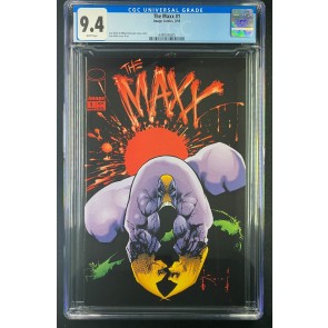 The Maxx (1993) #1 CGC Graded 9.4 NM White Pages Sam Keith (4398500005)