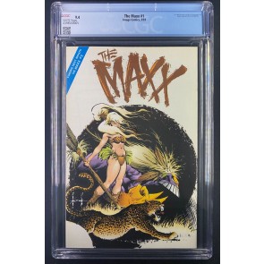 The Maxx (1993) #1 CGC Graded 9.4 NM White Pages Sam Keith (4398500005)
