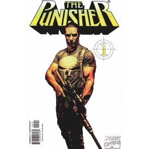 The Punisher (2000) #1 NM- Tim Bradstreet Second Print Variant Cover Garth Ennis