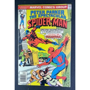 The Spectacular Spider-Man (1976) #1 VF- Sal Buscema Tarantula Newsstand